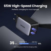 Зарядний пристрій Ugreen Nexode X559 65W GaN Fast Charger з 4 портами (QC4.0+PD3.0)
